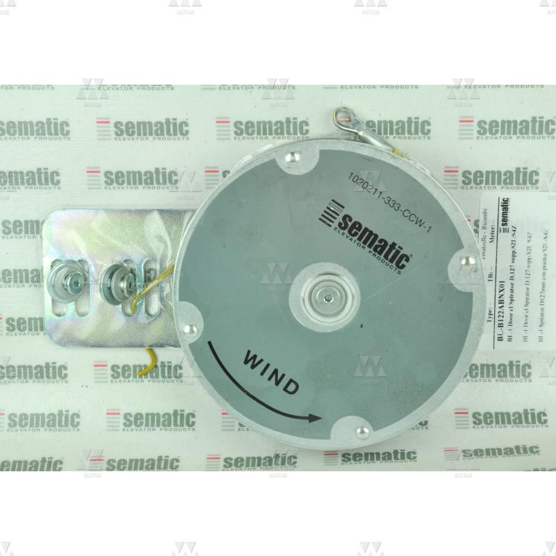 BL-B122ABNX01 | 1 X DOOR CLOSE SPIRATOR D.127MM WITH SUPPORT PLATE (S2L/S4Z)