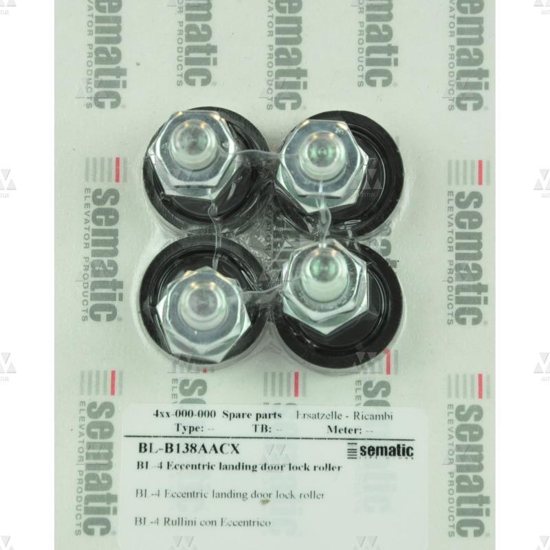 BL-B138AACX | 4 X ECCENTRIC LANDING DOOR LOCK ROLLER D.30MM (EXTERNAL)