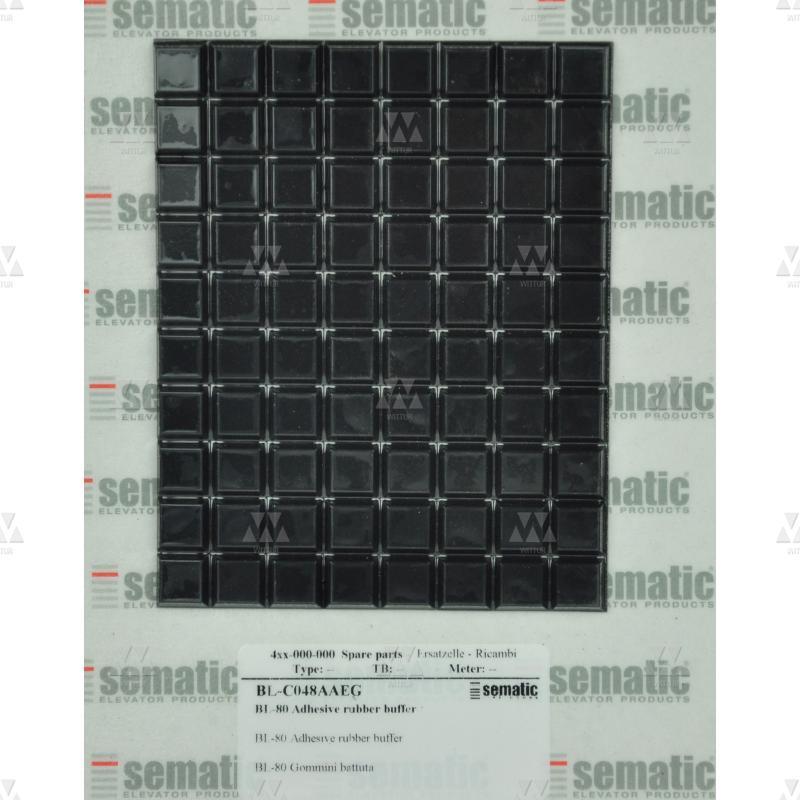 BL-C048AAEG | 80 X ADHESIVE RUBBER BUFFER